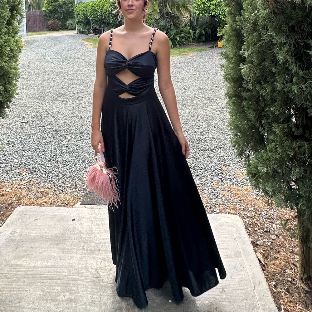 Azulu Monroe Dress / Gown Navy Blue